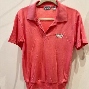 Vintage Keneth Too Pink Polo Shirt